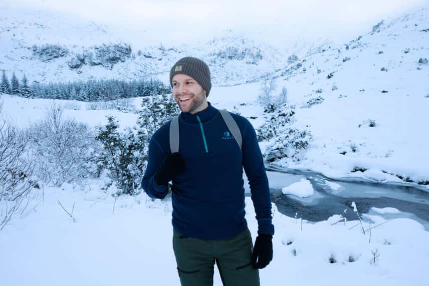 Janus Designwool 1/2 zip ulltrøye herre | Obs.no