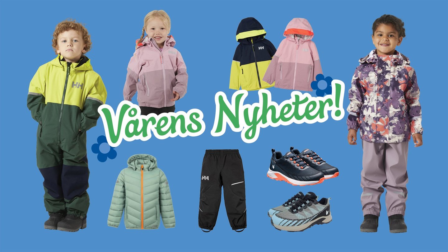 Vårens nyheter til barna!