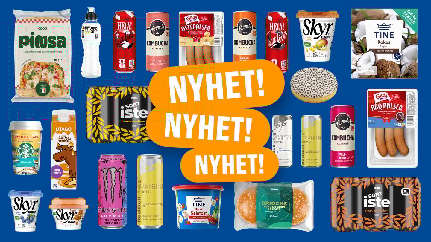 Nå er vårens nyheter her!