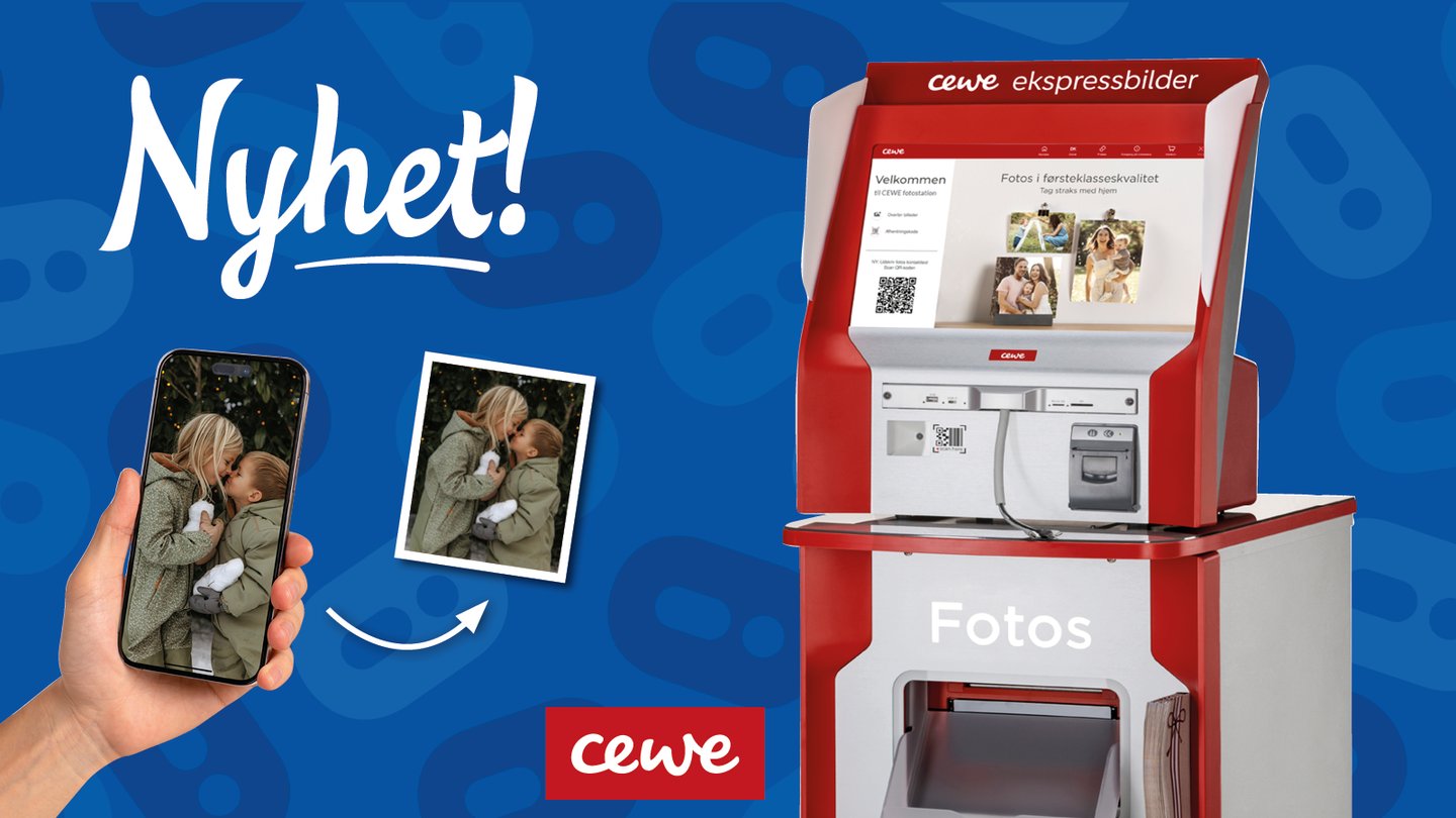 Fremkall bildene dine i Obs varehus - med CEWE Foto