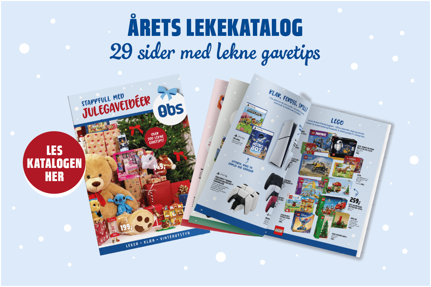 Årets lekekatalog hos Obs