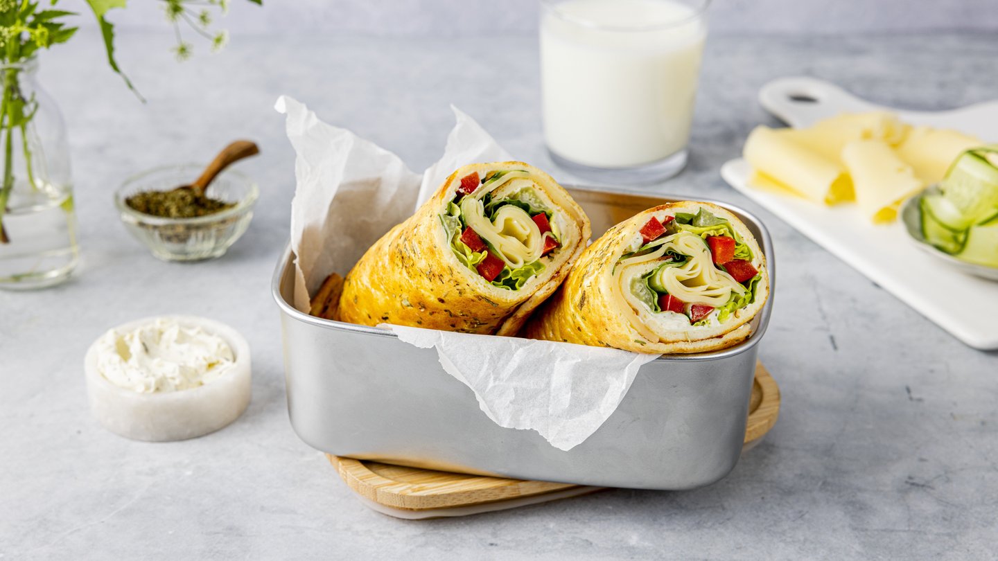 Cottage cheese wraps
