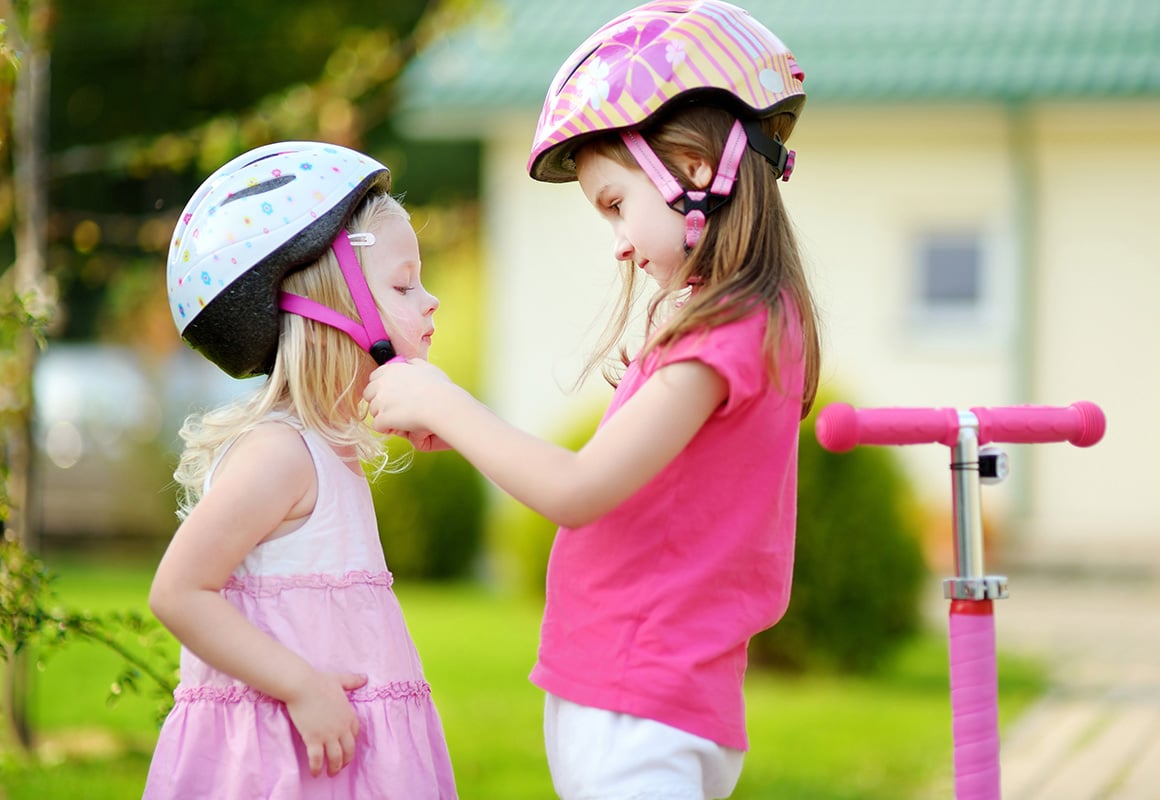 Sykkelhjelmer til barn