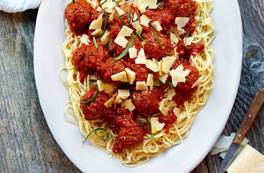 Kjøttboller i tomatsaus