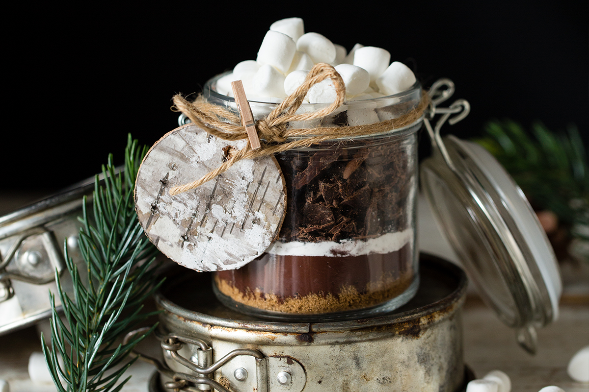 Spiselig julegave: Hot chocoa