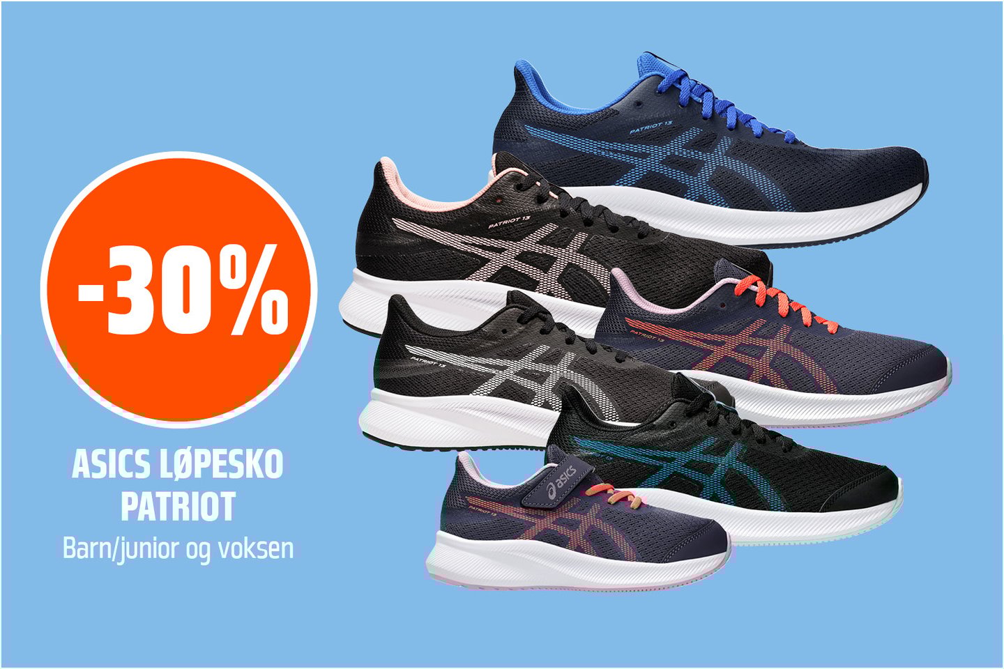 Asics løpesko -30%
