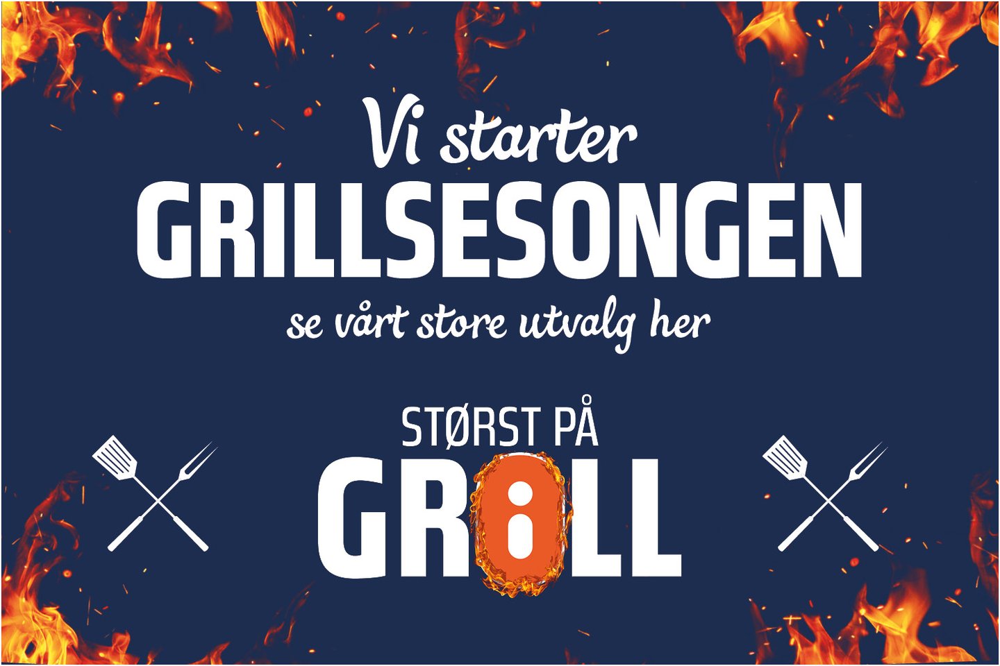 Vi starter grillsesongen