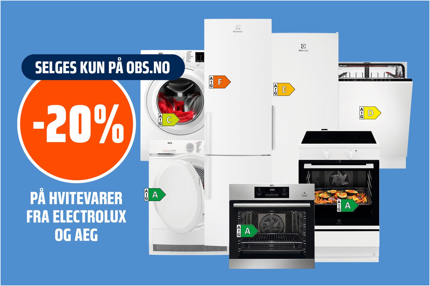 Hvitevarer -20%