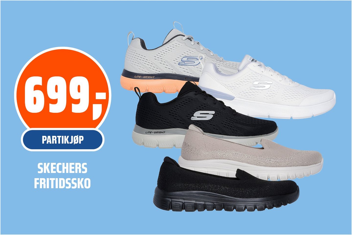 Skechers fritidssko