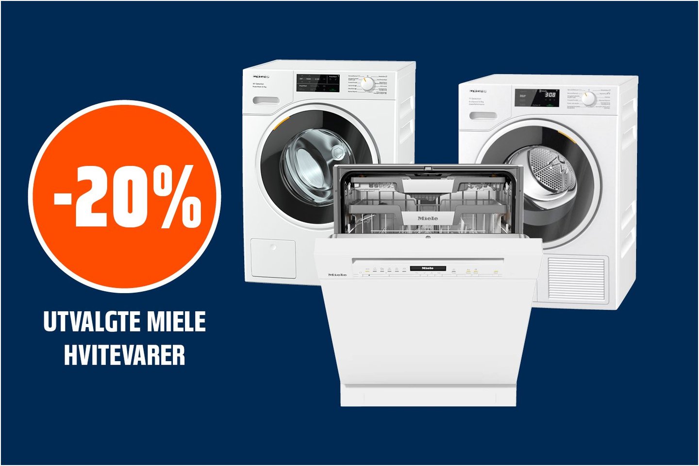 Hvitevarer -20%