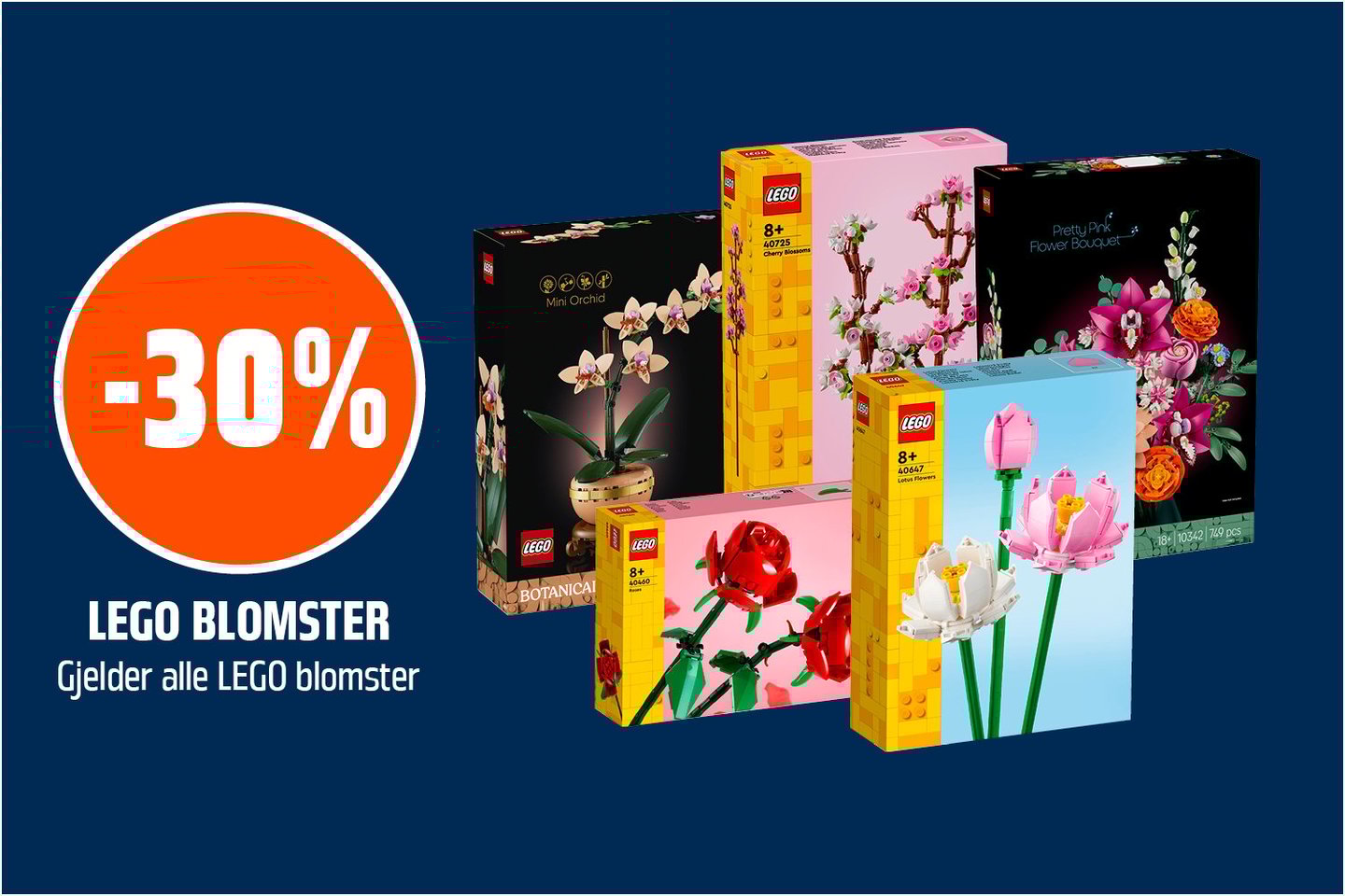 Lego Blomster