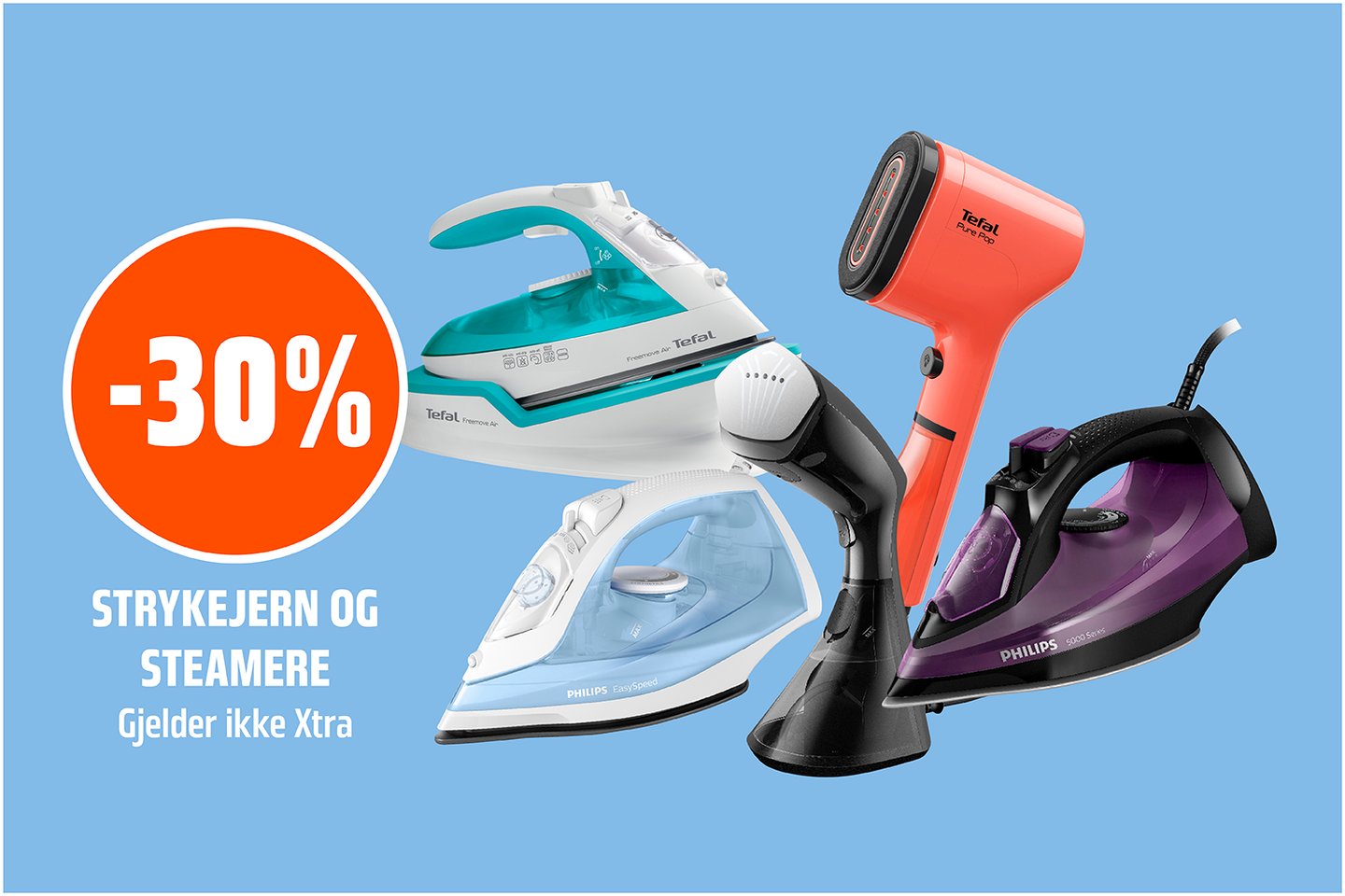 Strykejern og steamere