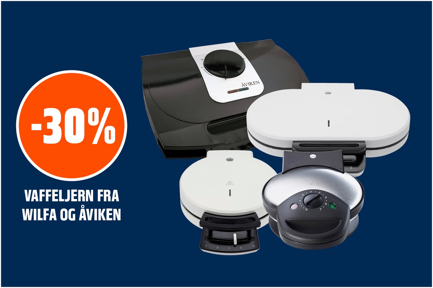 Vaffeljern 30%