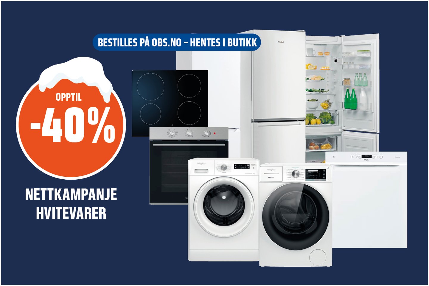 Hvitevarer -40%