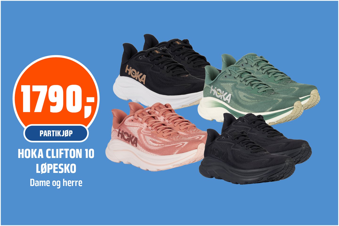 Hoka Clifton sko