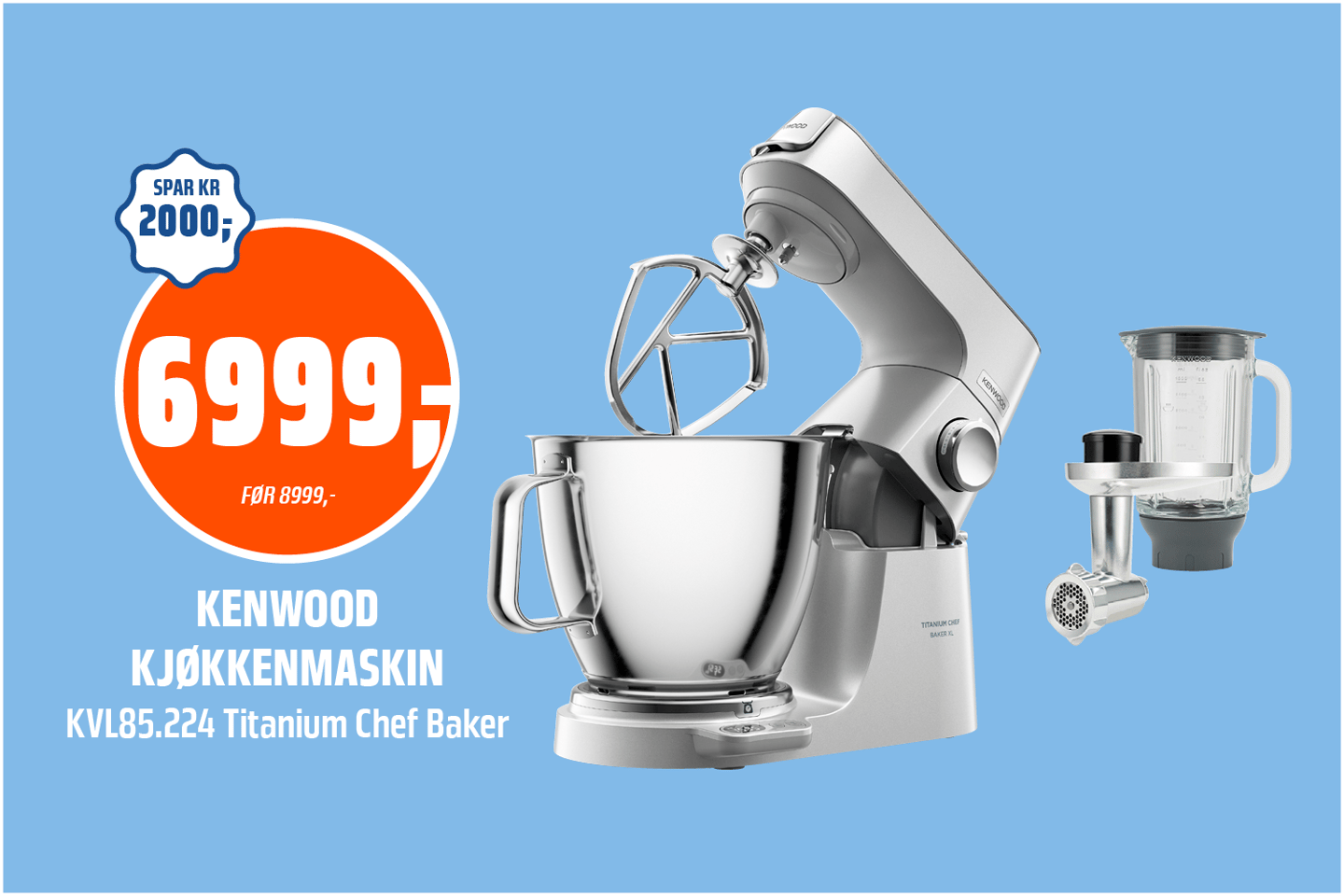 Kenwood kjøkkenmaskin
