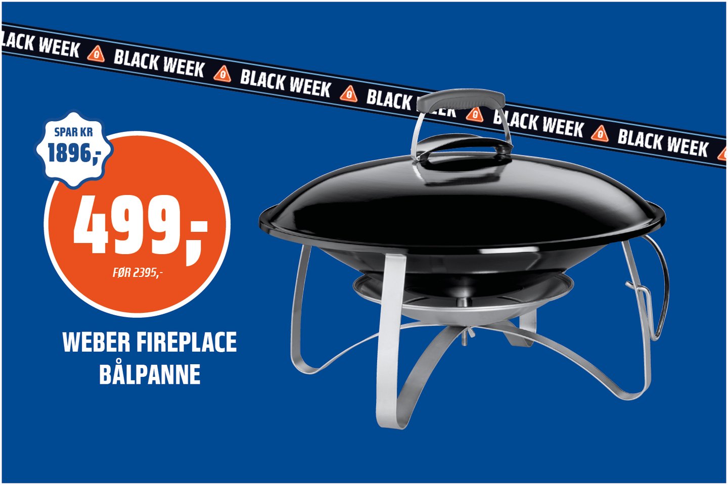 Bålpanne Weber