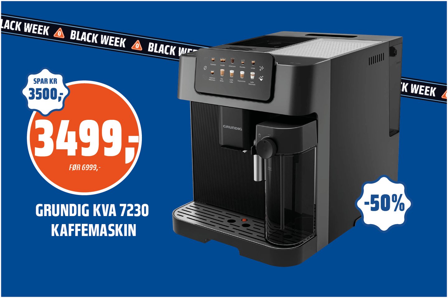 Grundig kaffemaskin