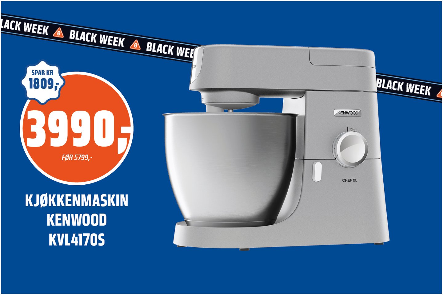 Kenwood kjøkkenmaskin