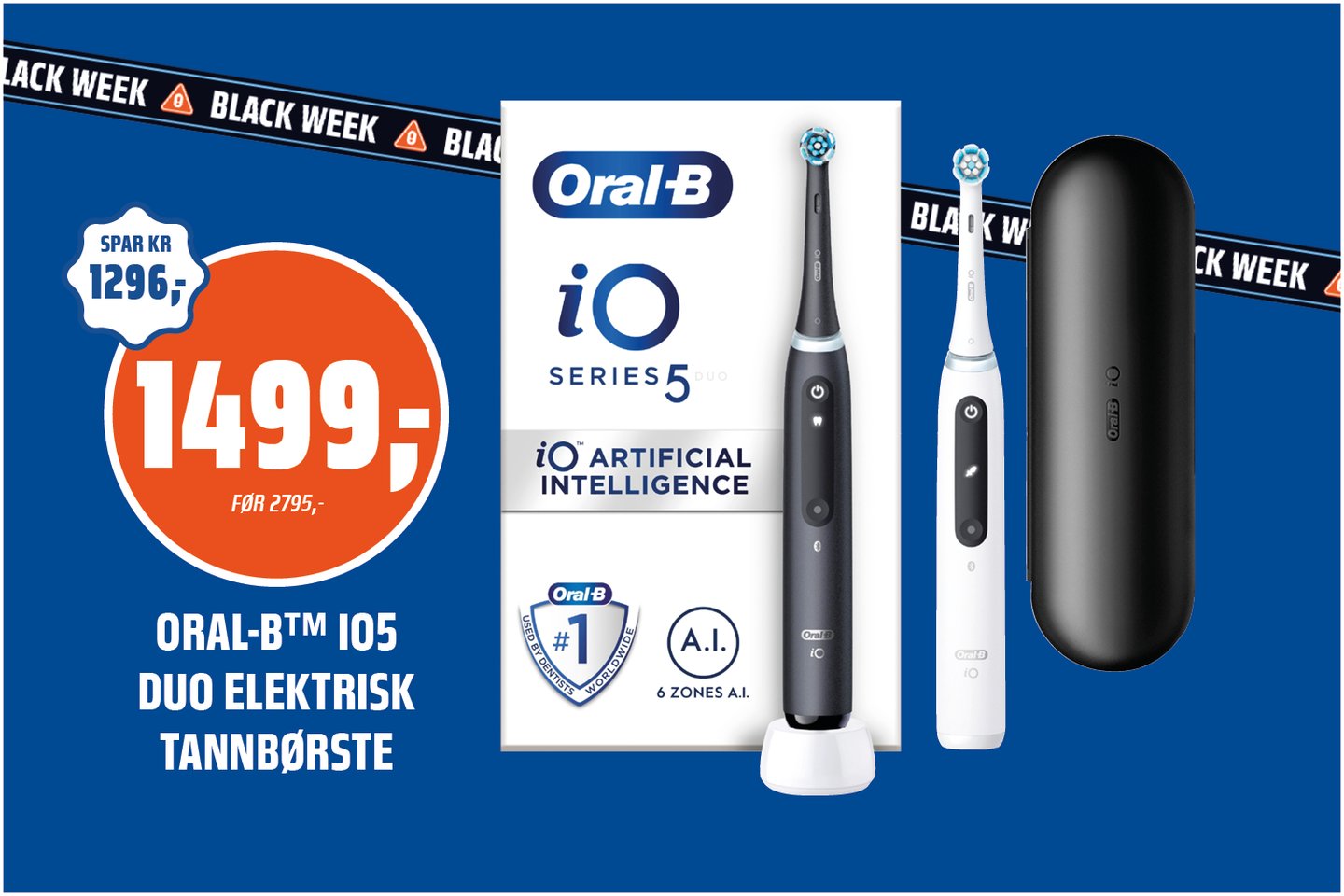 Oral B tannbørste