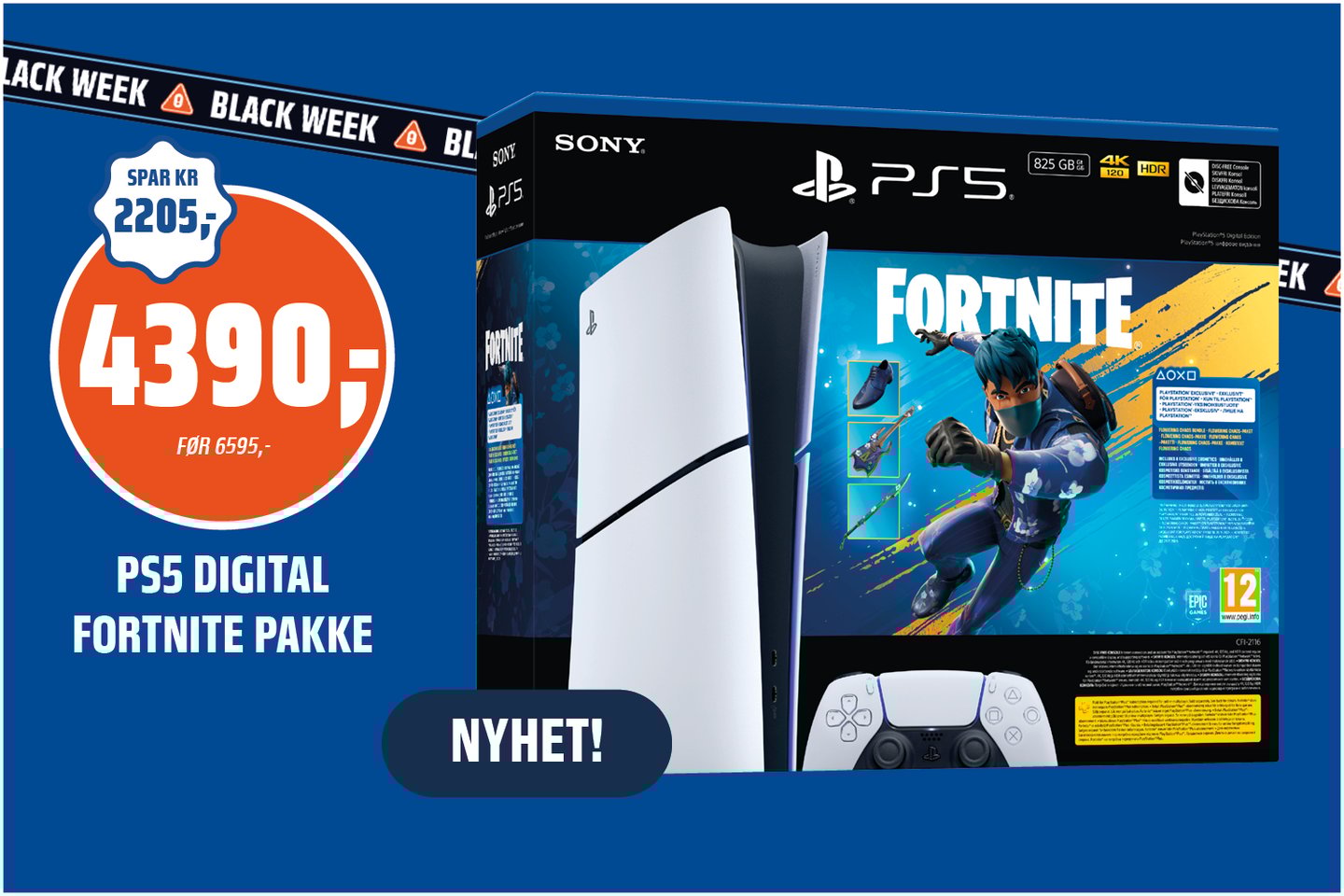 PS5 tilbud Black Week