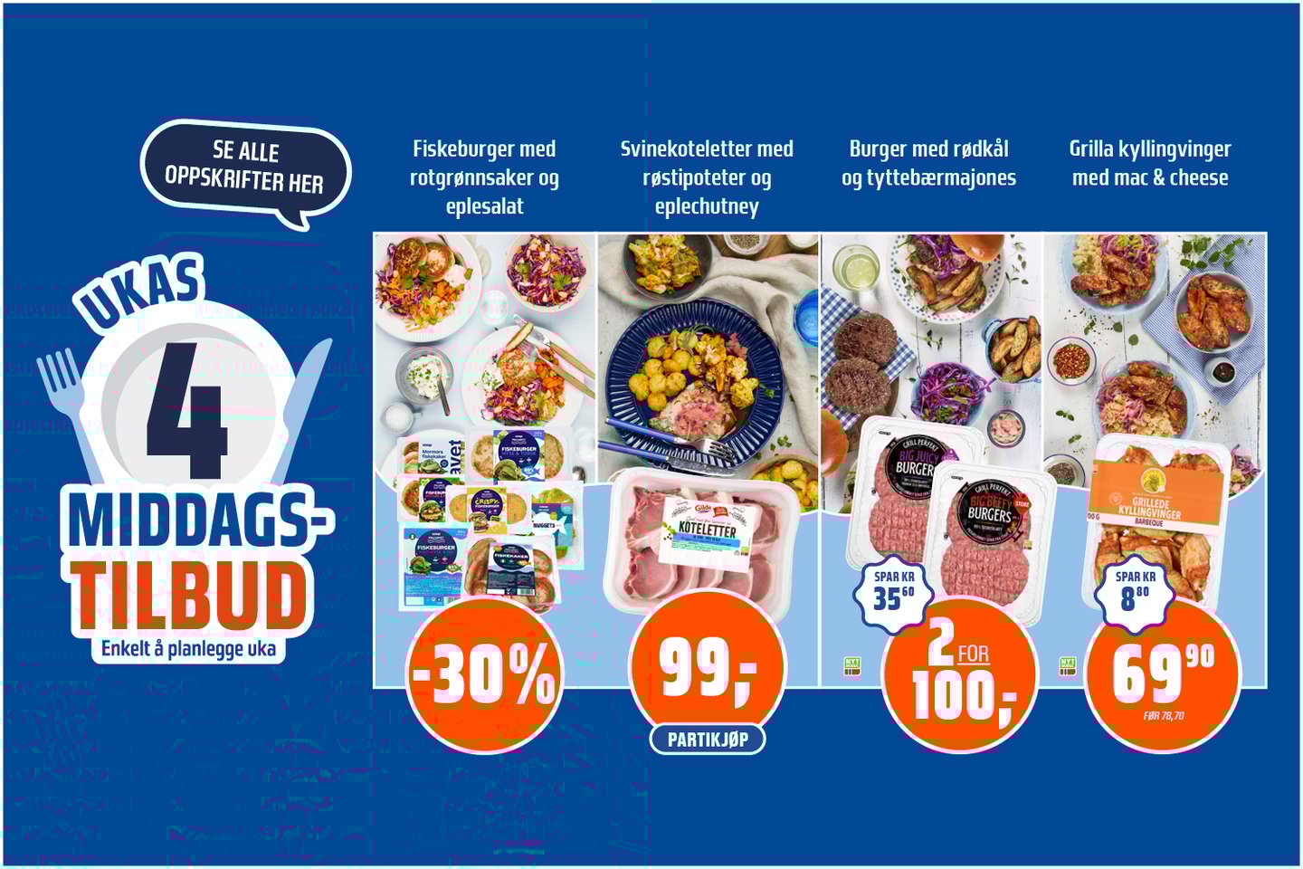 Ukas middagstilbud uke 49