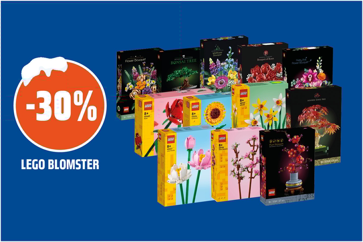 Lego blomster -30%