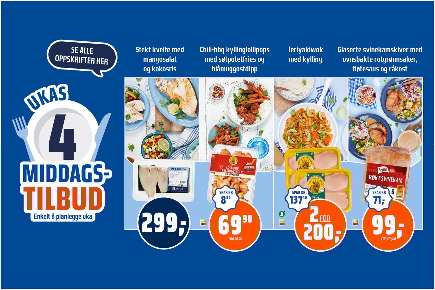 Ukas middagstilbud uke 50