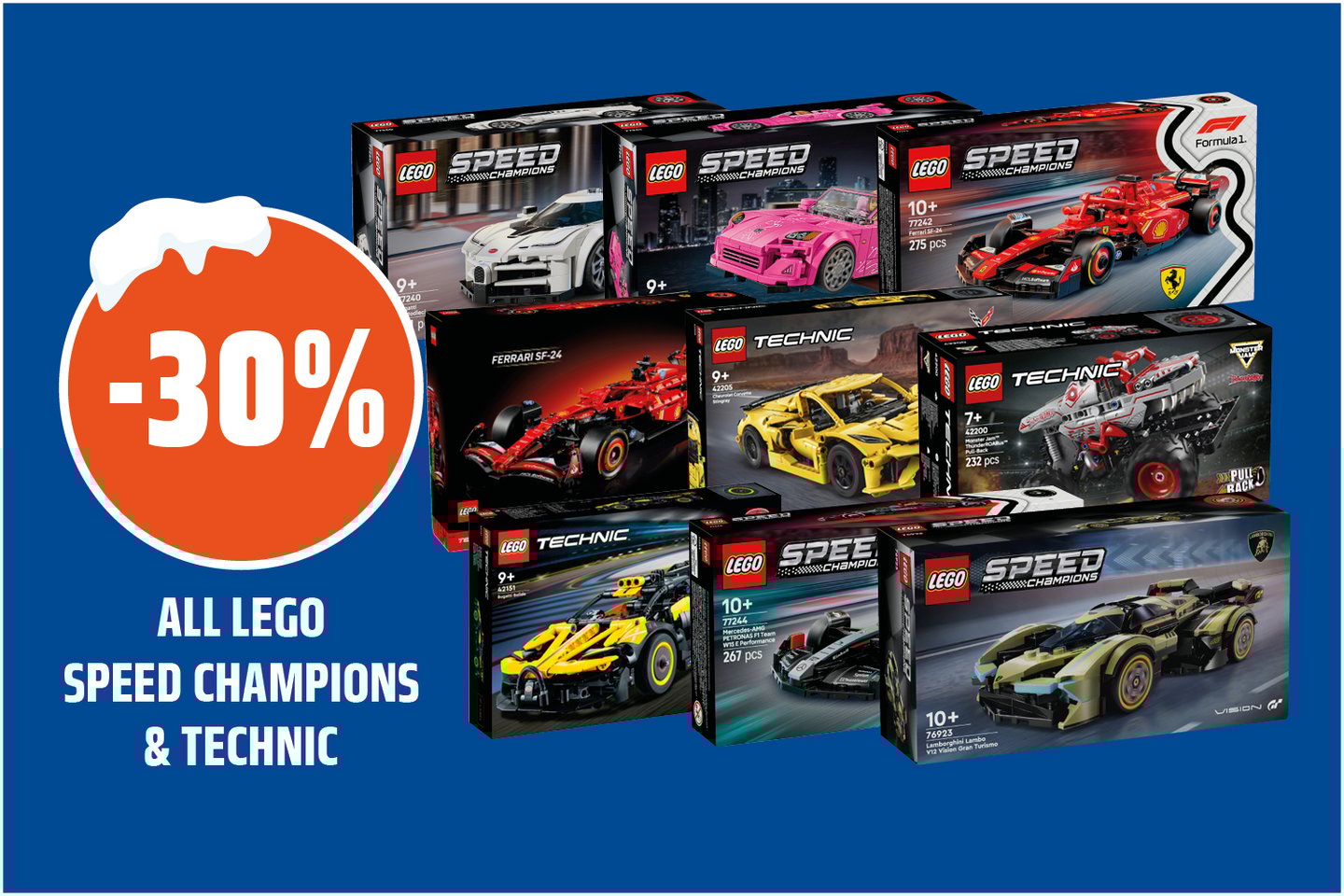LEGO technic og speed champion