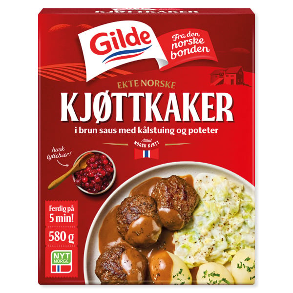 Gilde kjøttkaker m/kålstuing