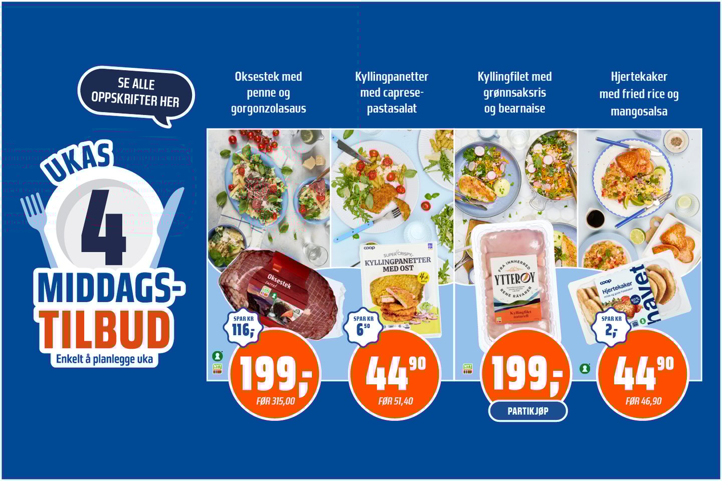 Ukas middagstilbud uke 11