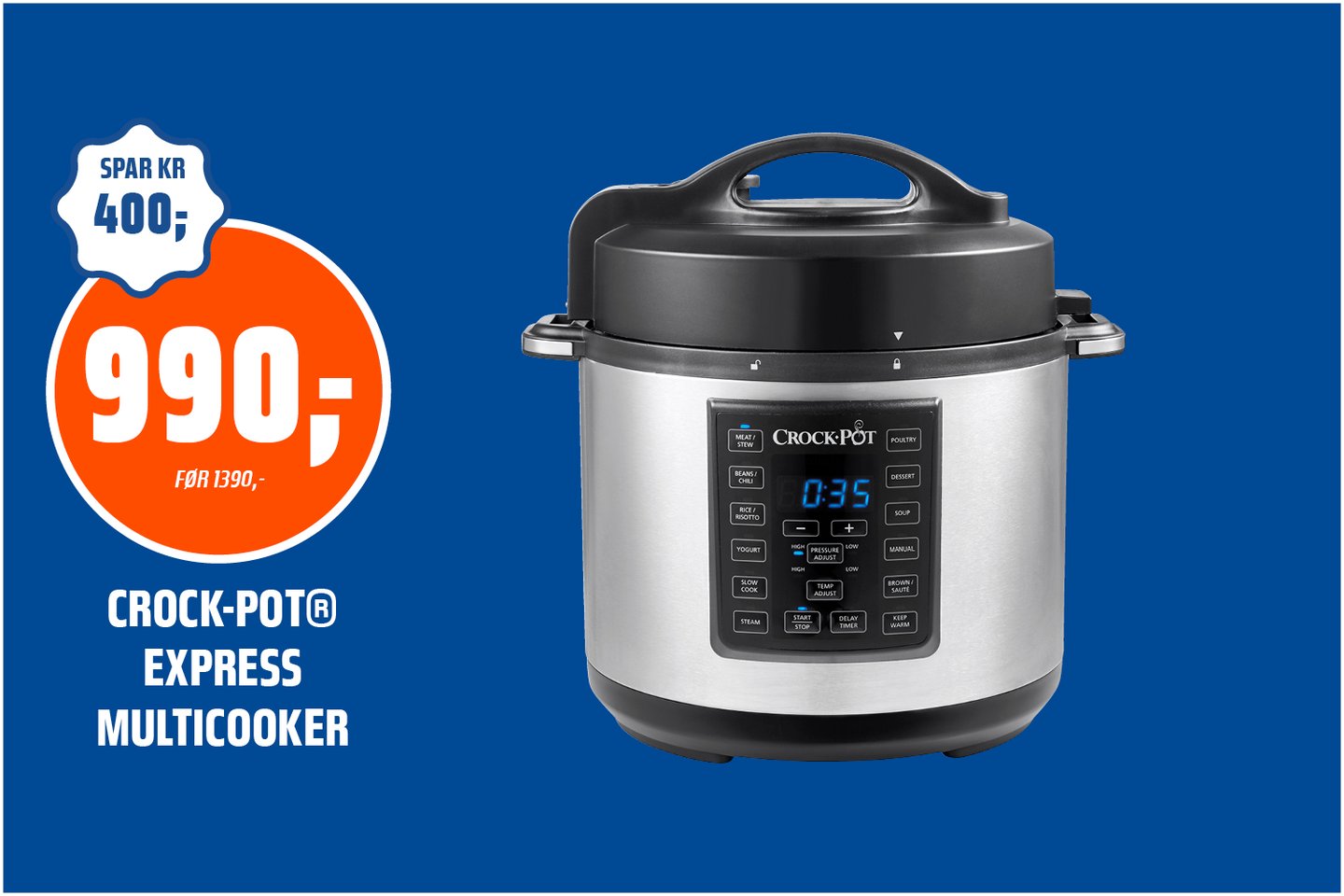 Crockpot multicooker