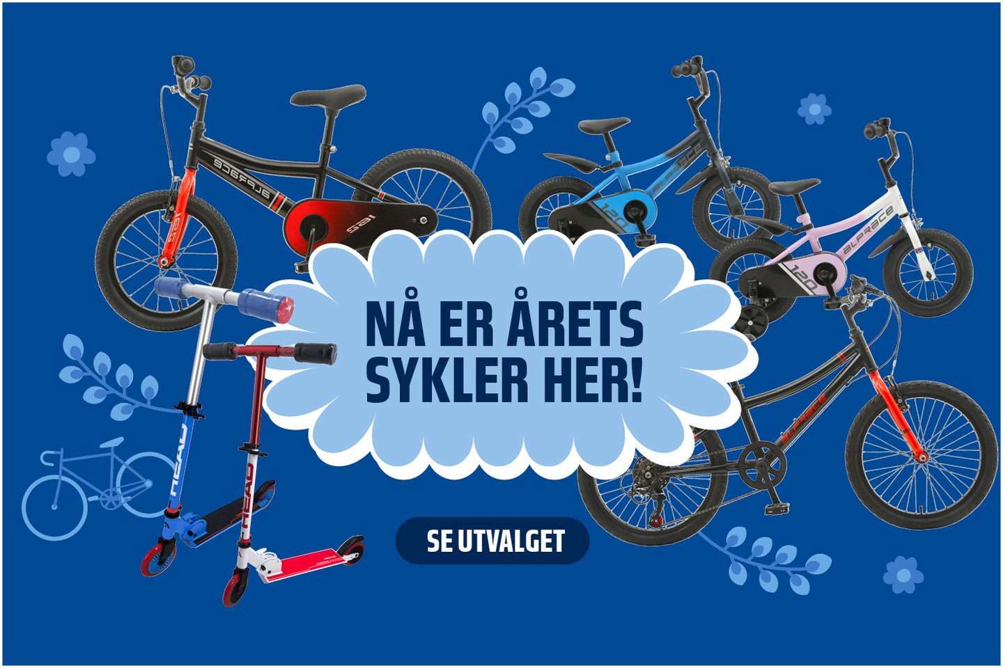Årets sykler er hos Obs
