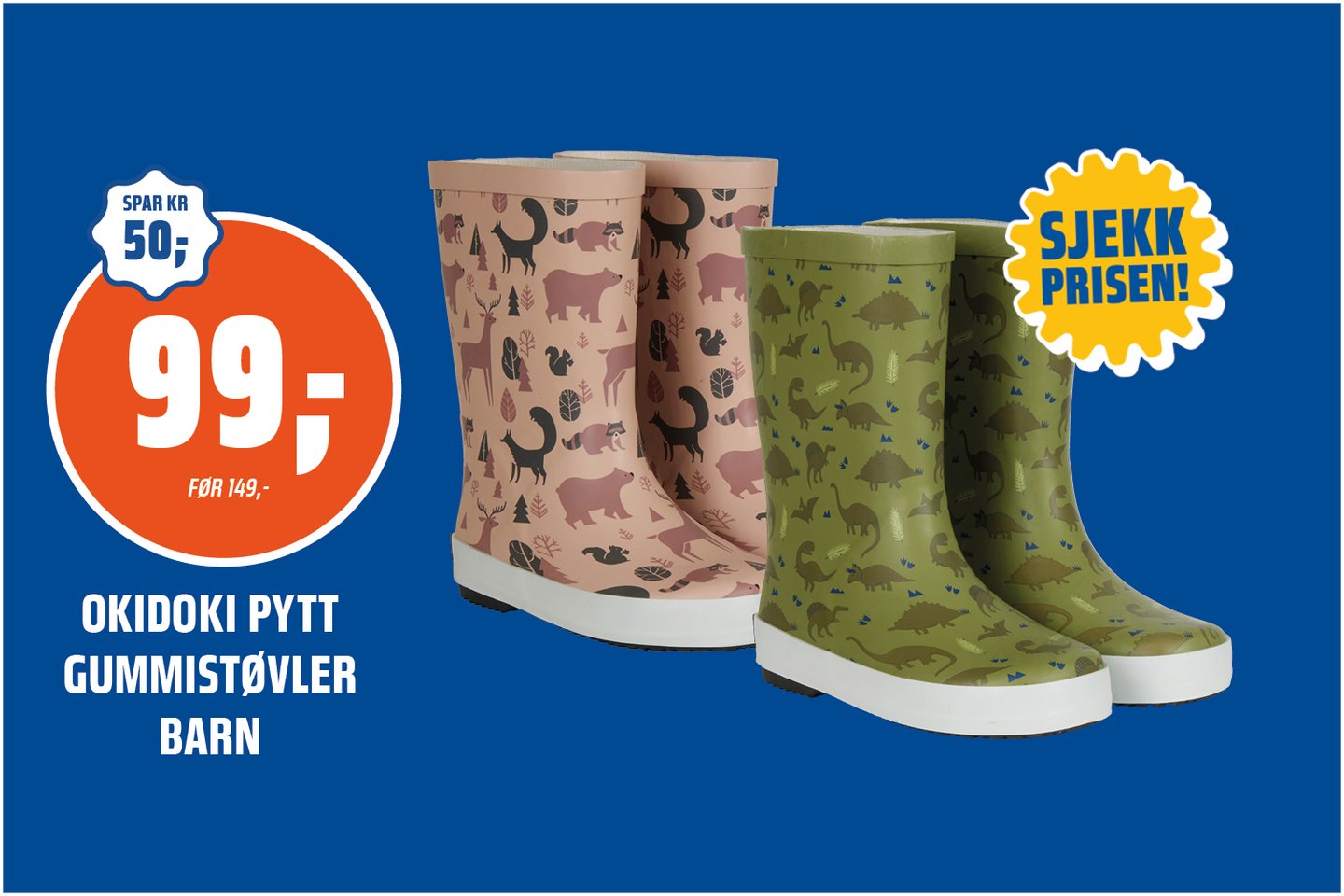 Pytt gummistøvler