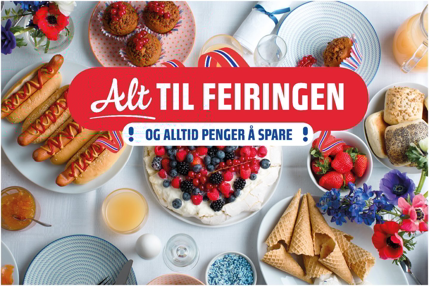 Alt til feiringen