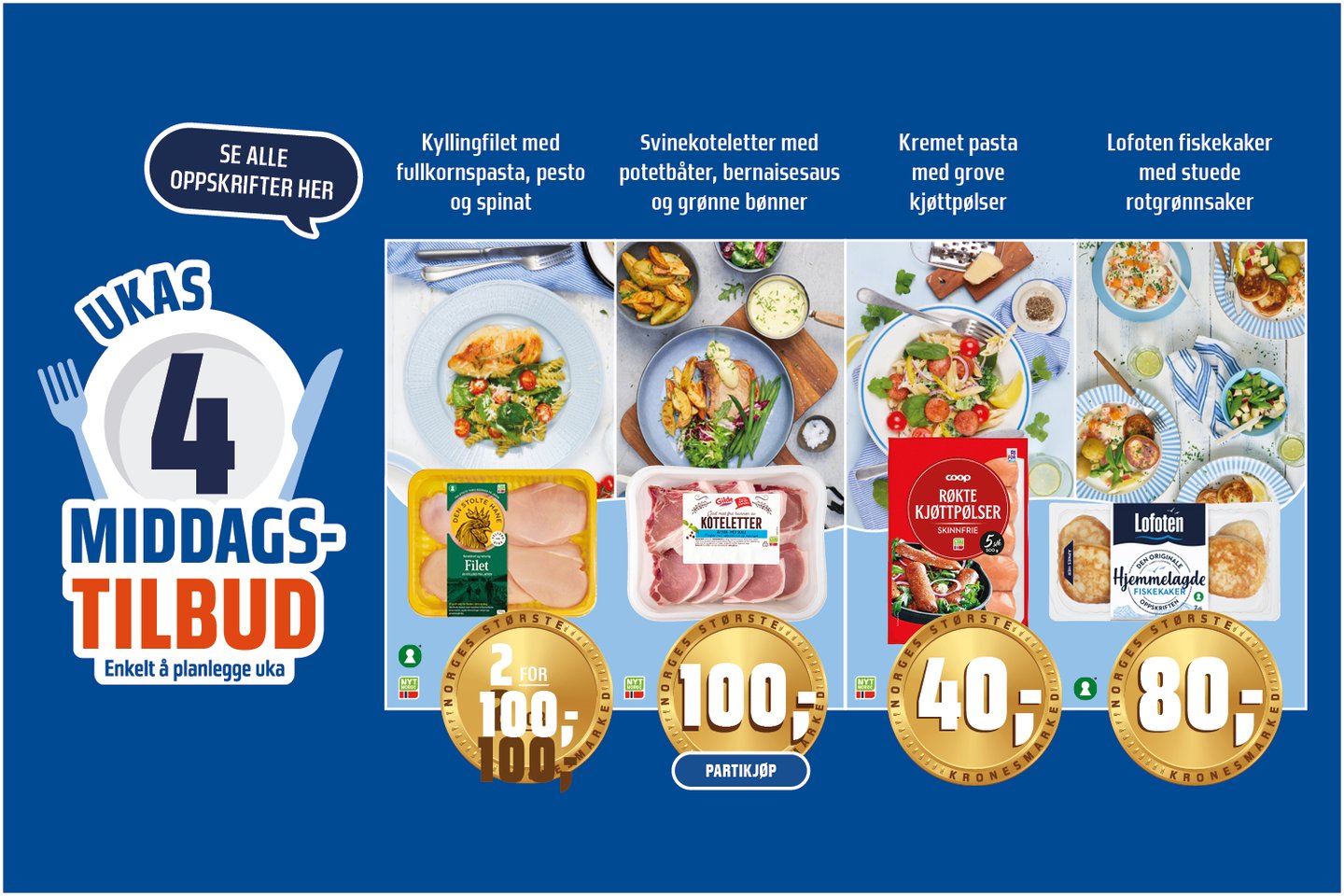 Ukas middagstilbud uke 17