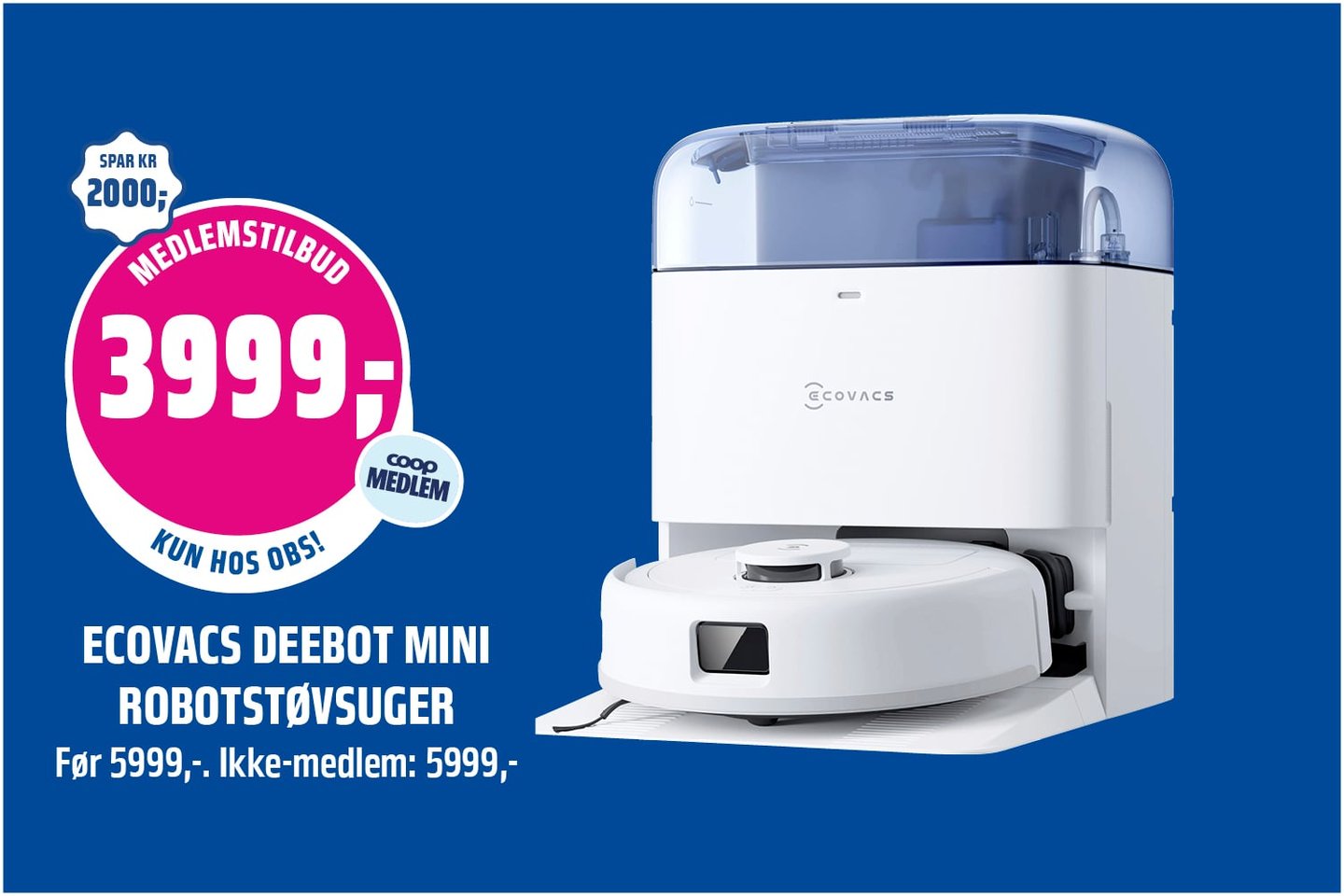 Ecovacs støvsuger