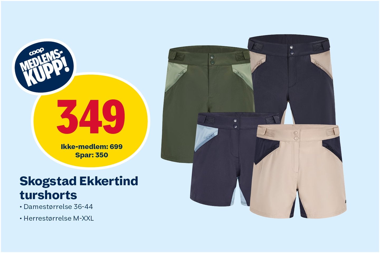 Skogstad turshorts