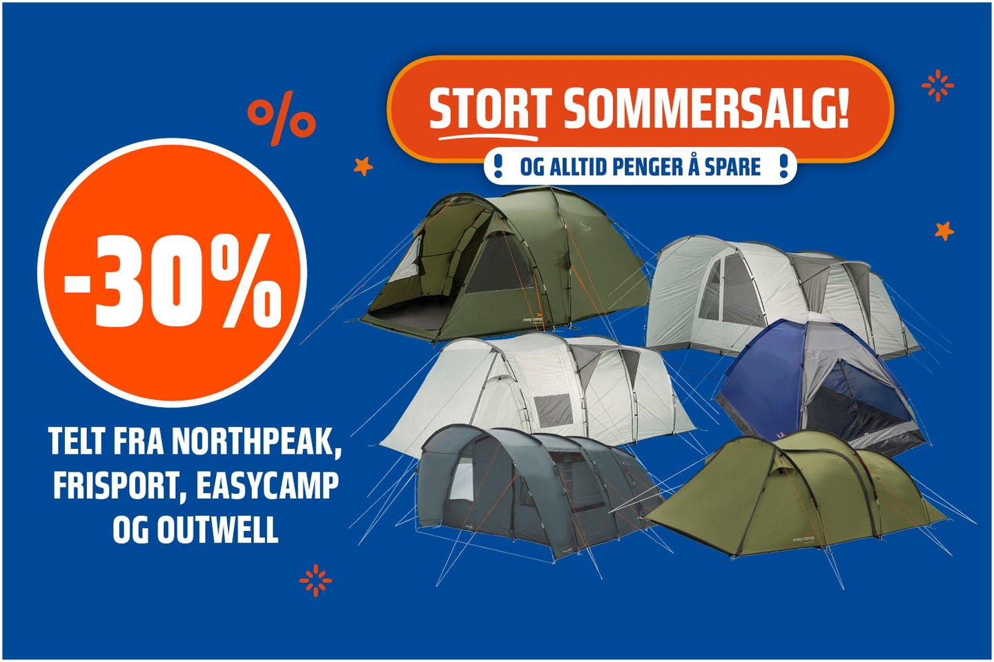Sommersalg telt