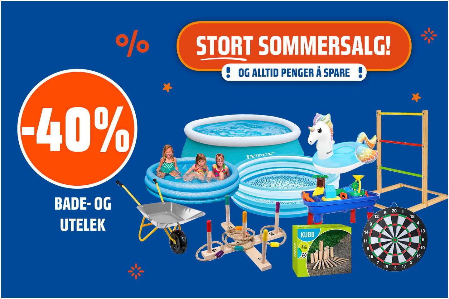 Sommersalg utelek