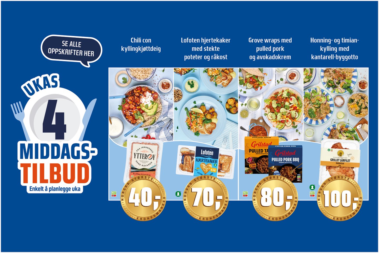 Ukas middagstilbud uke 3