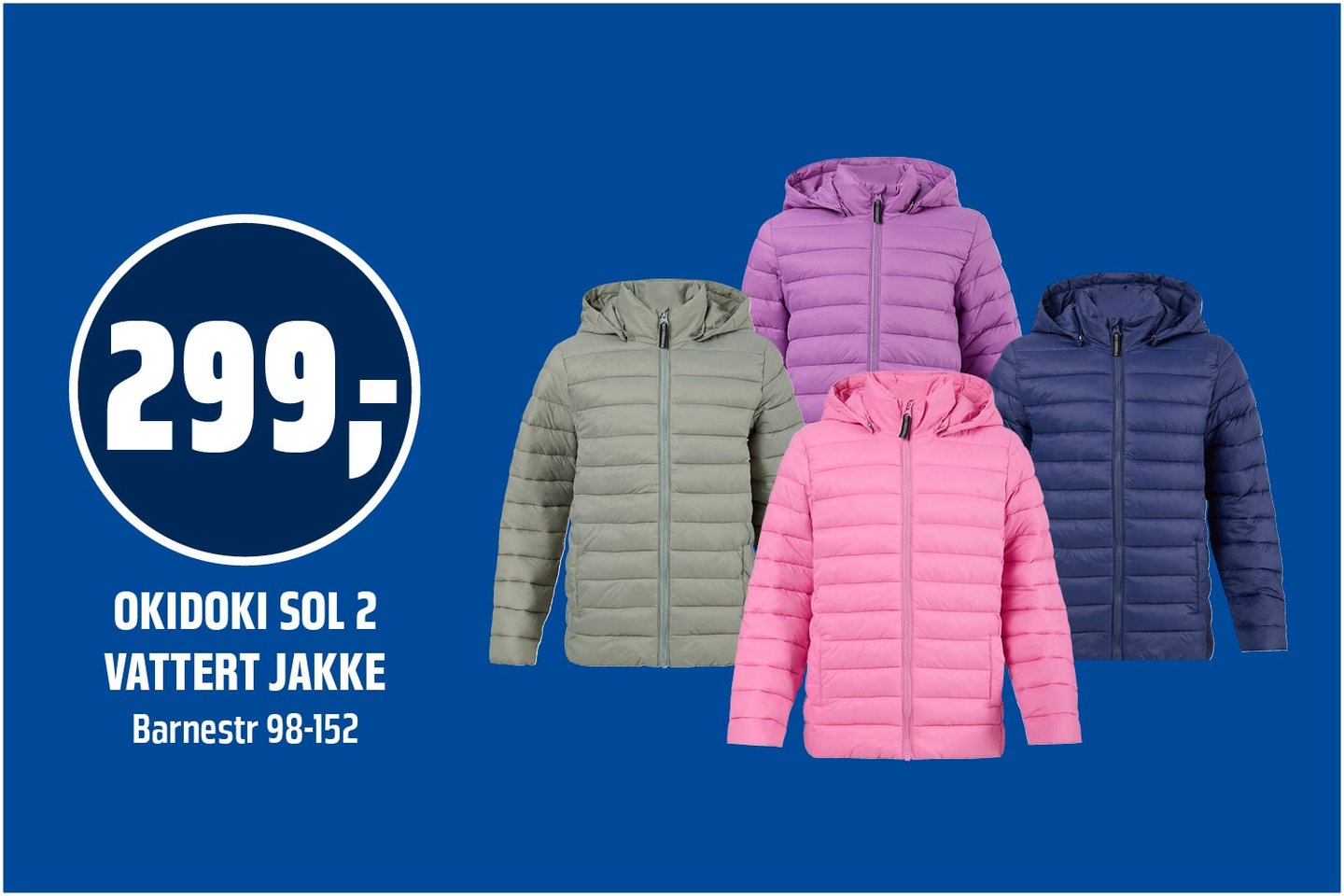 Okidoki sol jakke