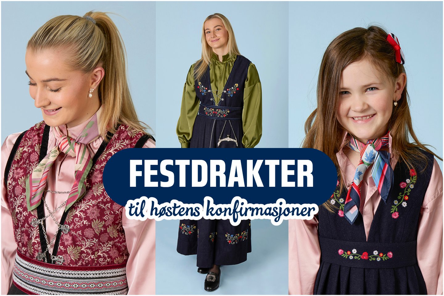 Festdrakt til konfirmasjon