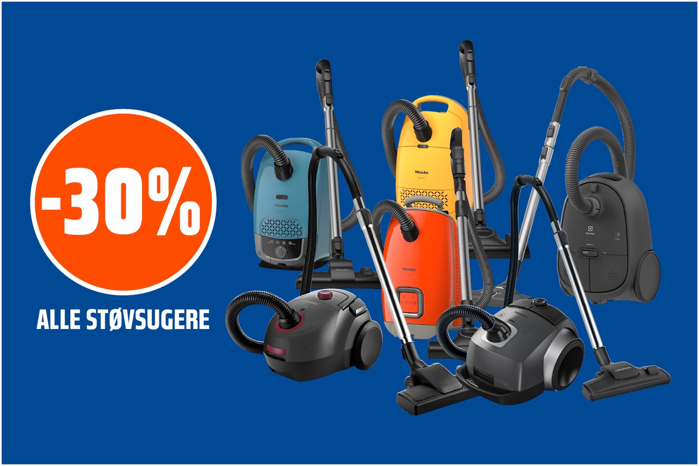 Støvsugere -30%