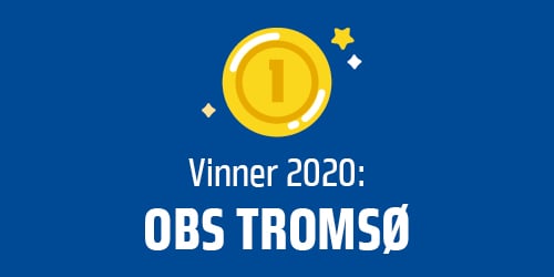 Norges beste frukt og grøntbutikk i 2020: Obs Tromsø