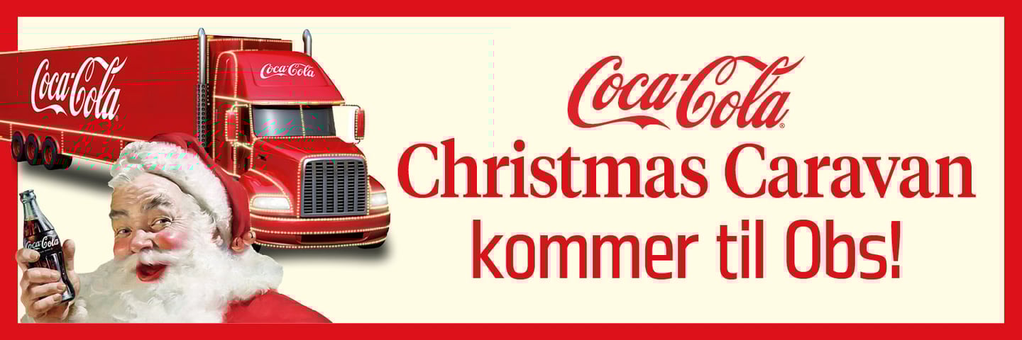 Coca-Cola Caravan kommer til Obs