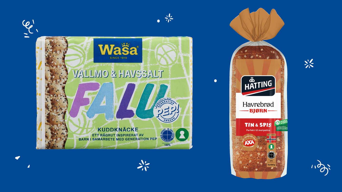 Knekkebrød og brød