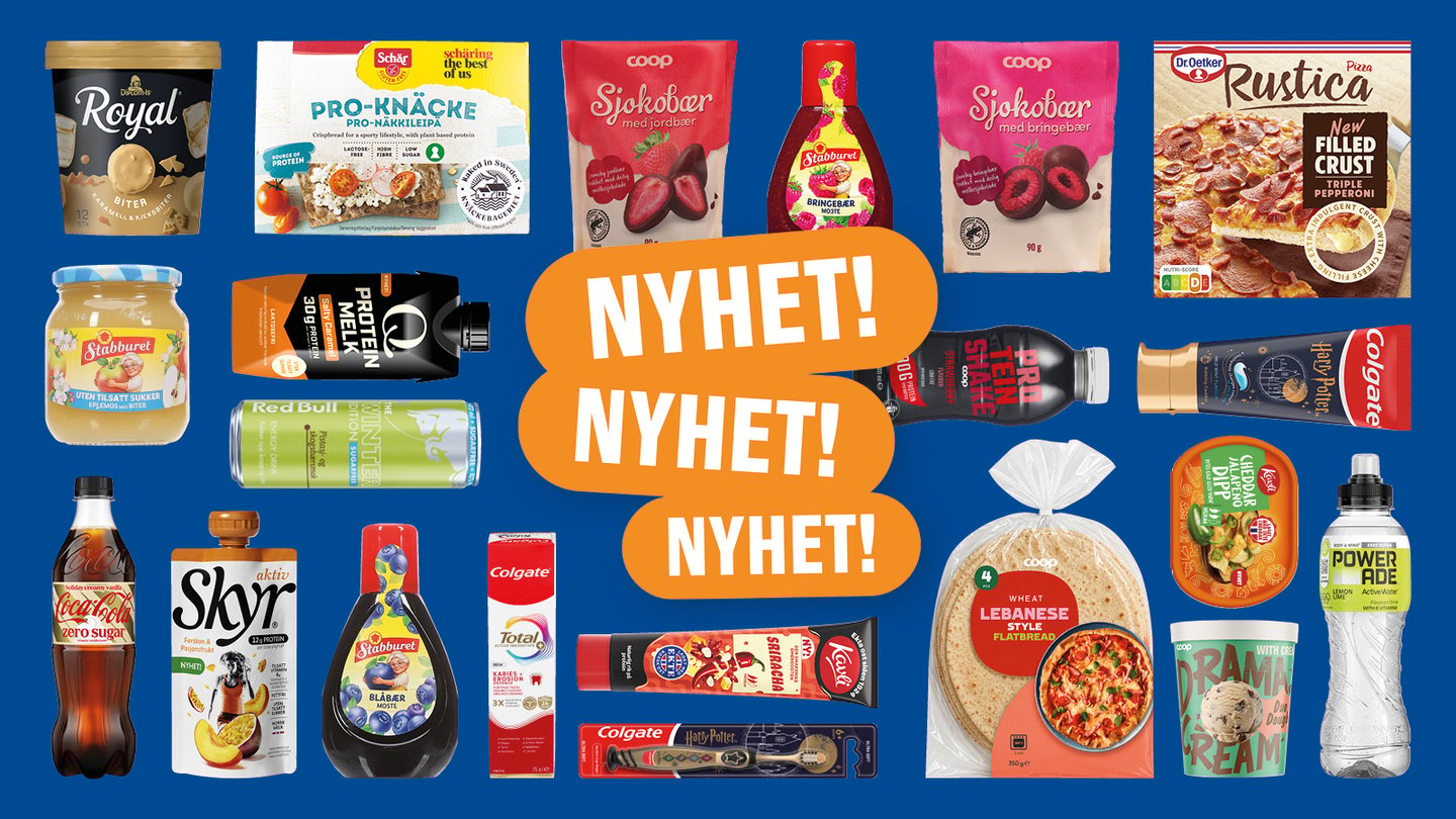 Høstens matnyheter er her!