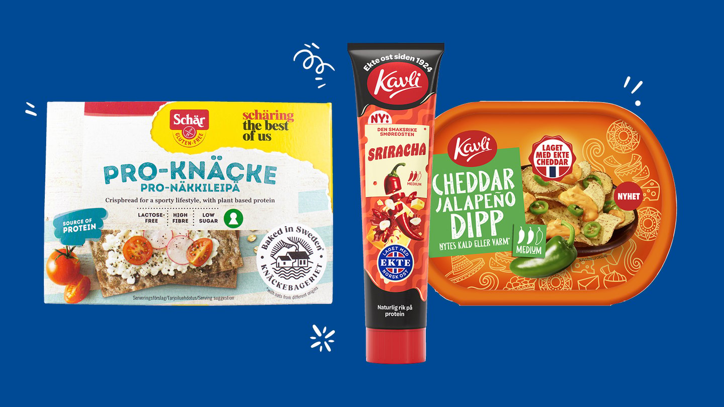 Nyheter til frokost og matpakke