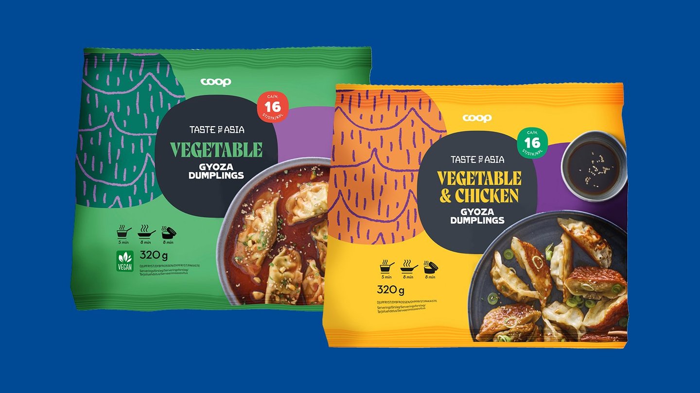 Coop gyoza dumplings